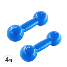 앤드어스 원형 이지 그립 아령 2p, 2kg, 4개