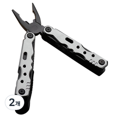 彩色金屬不鏽鋼多功能工具 灰色, 2個