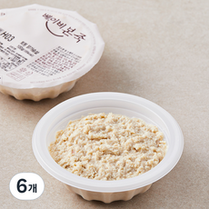 베이비본죽 토핑 닭가슴살, 100g, 6개