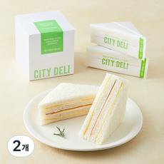 시티델리 대만식 햄치즈 샌드위치 4개입, 296g, 2개