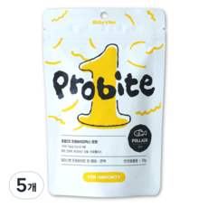 빌리스벳 반려동물 프로바이트 영양제, 면역/항산화, 30g, 5개