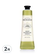 비욘드 클래식 핸드크림 딥 모이스처 올리브 그린 플로럴 머스크향, 30ml, 2개