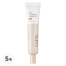 LunA 肌膚分層配方BB霜 SPF35 PA++, 單色, 50g, 5個