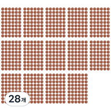 메이징초이스 가구 흠집 스티커 브라운, 28개