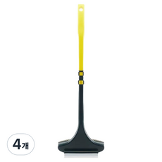 Sort It 多合一紗窗窗戶縫隙清潔刷, 4個, 黃色