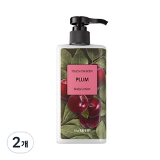 더샘 터치 온 바디 플럼 바디 로션, 300ml, 2개