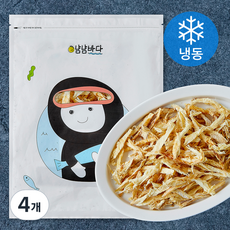 냠냠바다 부드러운 손질 먹태채 (냉동), 4개, 200g
