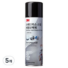 쓰리엠 스테인리스 스틸 세정광택제, 320ml, 5개