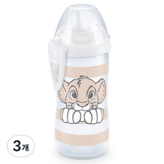 누크 퍼스트초이스 스파우트 키디컵, 300ml, 3개, 라이온킹