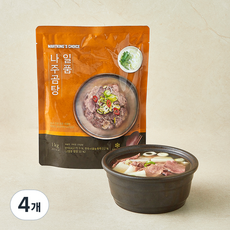 마트킹스초이스 일품 나주곰탕, 1kg, 4개