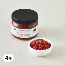 담가 순창 밥도둑 양념 비빔 낙지젓갈, 350g, 4개