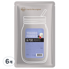 복음자리 요거로 파우더, 1kg, 6개, 6개, 1개입, 1kg