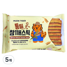 MUZIK TIGER 無業老虎 全麥芝麻棒, 150g, 5個