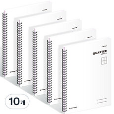 모노그램 1/4 QUARTER 수학 연습장 MG-0139, PURE WHITE, 10개