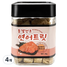 그로비타 동결건조 연어트릿, 4개, 32g