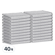 블루무역 노스크래치 무흠집 2겹 은사 수세미, 1개입, 40개