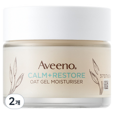 Aveeno 舒緩修護燕麥凝膠保濕霜, 50ml, 2個