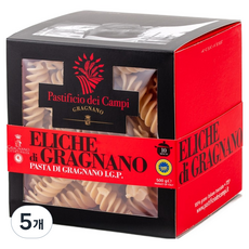 파스티피치오데이캄피 엘리케 파스타면, 500g, 5개