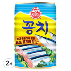 오뚜기 꽁치 통조림, 400g, 2개