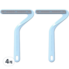꼬까 심플 보풀 제거스틱, 레이크블루, 4개