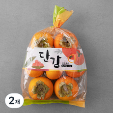 국산 봉지 단감, 1.2kg, 2개