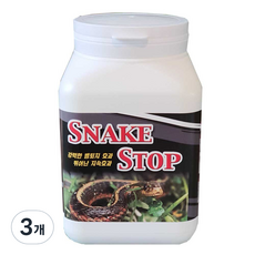 스네이크스탑 뱀기피제, 3개, 570g