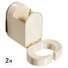 마켓감성 간편 헤어드라이 정리함, 베이지, 2개