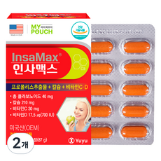 유유제약 인사맥스, 60정, 2개