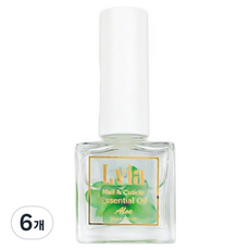 엘비아 큐티클 오일병 알로에, 6개, 10ml