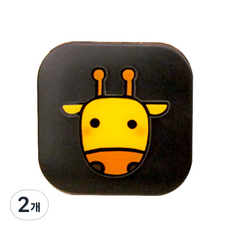 라이프포인트 입체캐릭터 렌즈케이스, 랜덤 발송, 2개