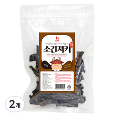 웁스 강아지 수제 져키, 소간, 150g, 2개