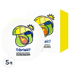 디보트브리엘 유아용 퀸즈랜드 미네랄 썬크림 팩트 SPF50+ PA++++, 15g, 5개