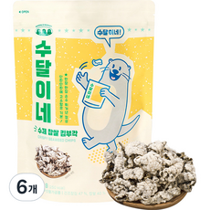 수달이네 수제 찹쌀 김부각, 50g, 6개