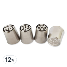 花形擠花嘴 244號, 單一顏色, 12個, 單品