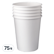 Bloom at home 咖啡廳素色紙杯 300ml, 3套, 25入