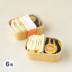 조르니키친 참치김밥 에그샌드 콤보박스, 240g, 6개