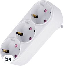 Carnix Thanos L型通用多用龍頭3孔16A, 單色, 5個