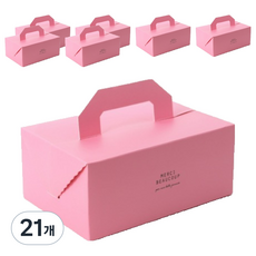 헬로우모리스 멕시 핸들박스, 핑크, 21개