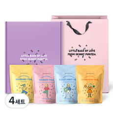 SKINNY PURITEA 茶禮盒, 4組, Shurink Tea+Daily Mint Tea+Skinny Tea+Pumpkin Tea