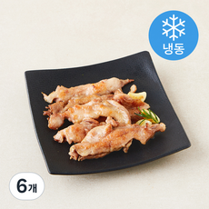 대상 국내산 닭목살로 만든 소금구이 (냉동), 6개, 400g
