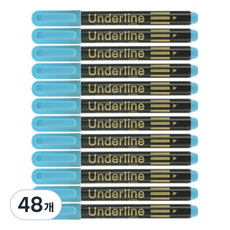 munhwA 底線螢光筆, 藍色, 48個