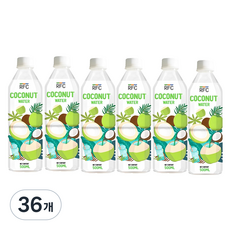 탄도 RFC 코코넛 워터 100%, 500ml, 36개