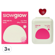슬로우글로우 인탱글 글램 구미 3g, 30정, 3개