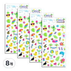 Petit DA5455 Hello Summer, 8個, 混合顏色