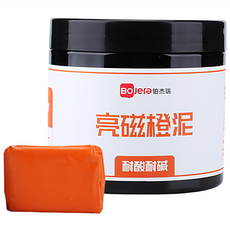 BOJere 鉑杰瑞 漆面洗車火山泥 橙色 150g, 1個