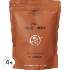 커피빈 헤이즐넛 파우더, 907g, 1개입, 4개