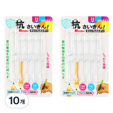 Dong-A PMS 圓筒型設計鉛筆保護蓋 10入, 10個, 透明