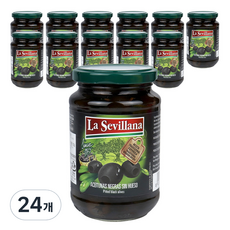 라세빌라나 블랙올리브, 370g, 24개