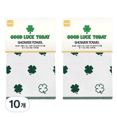 sosomoso 沐浴巾, 幸運草, 10個, 1入