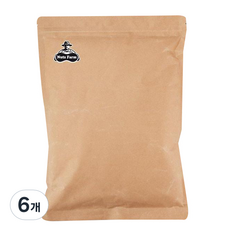 넛츠팜 건조 코코넛 분말 엑스트라 파인, 600g, 6개
